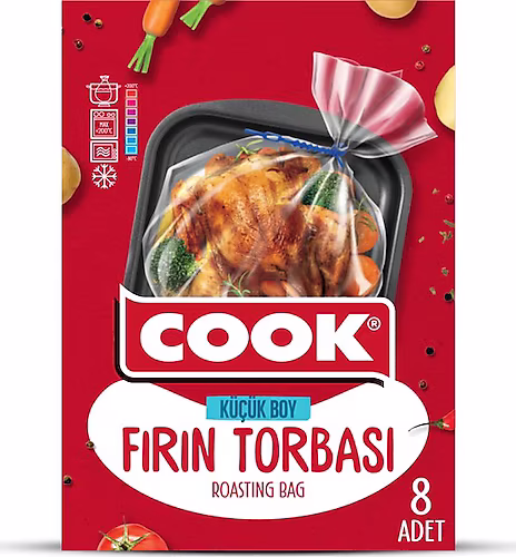 Cook Fırın Poşeti Yanmaz 8 Adet