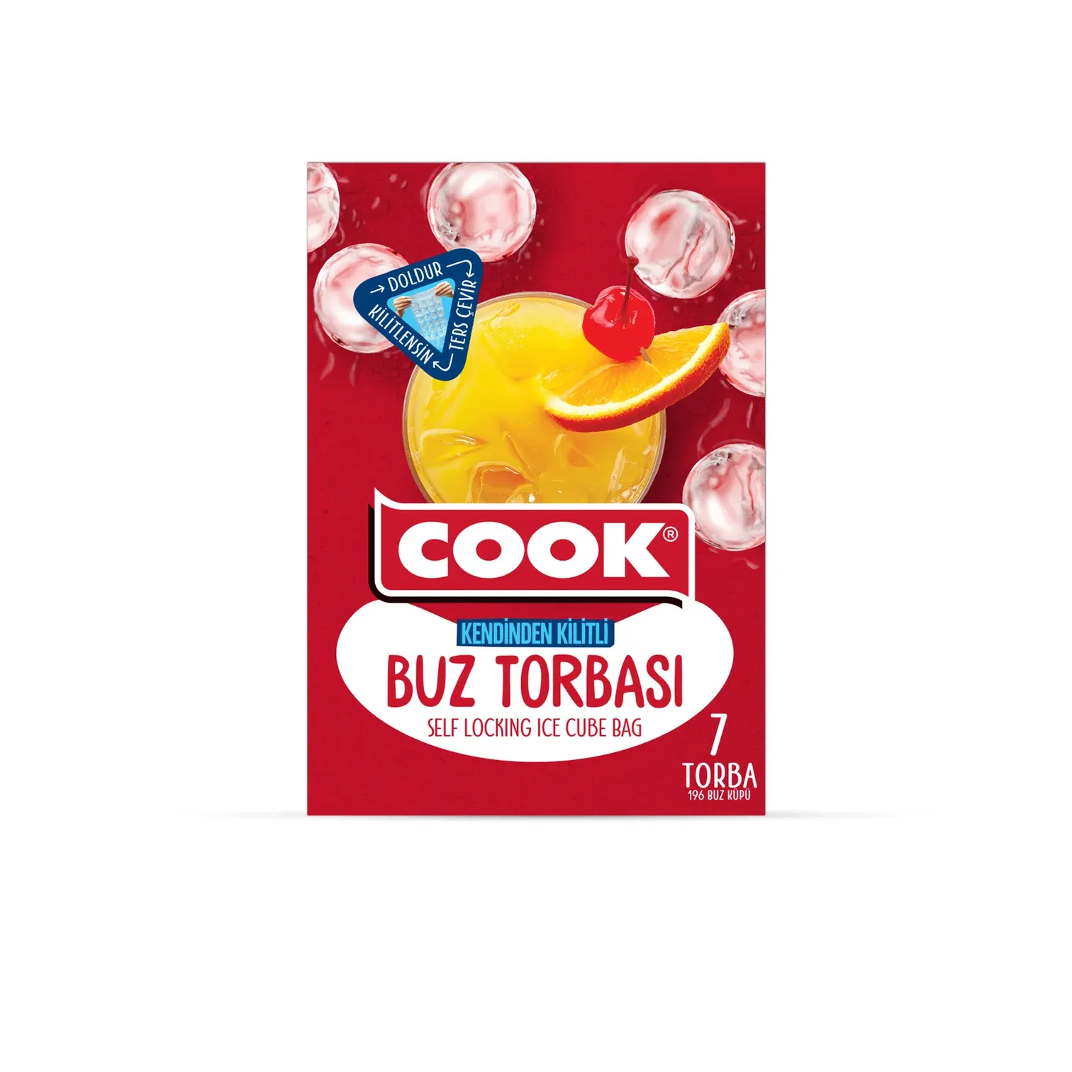 COOK Kendinden Kilitli Buz Torbası