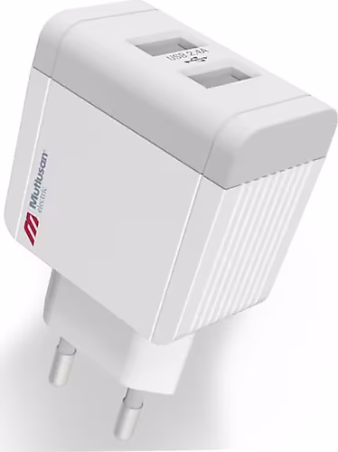 Mutlusan 2'Li Usb 5V 2.4A Şarj Adaptörü