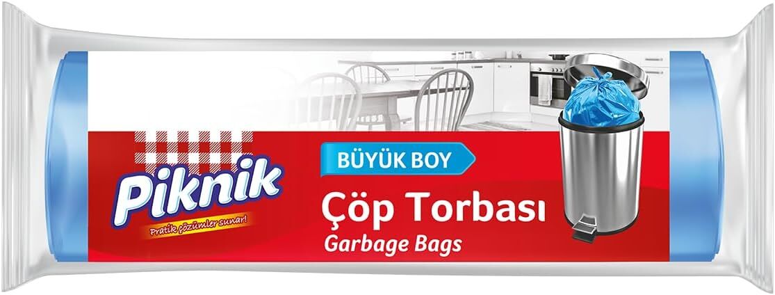 Ernet Çöp Torbası Ekonomik Battal 72X95 cm 10 Adet 2085