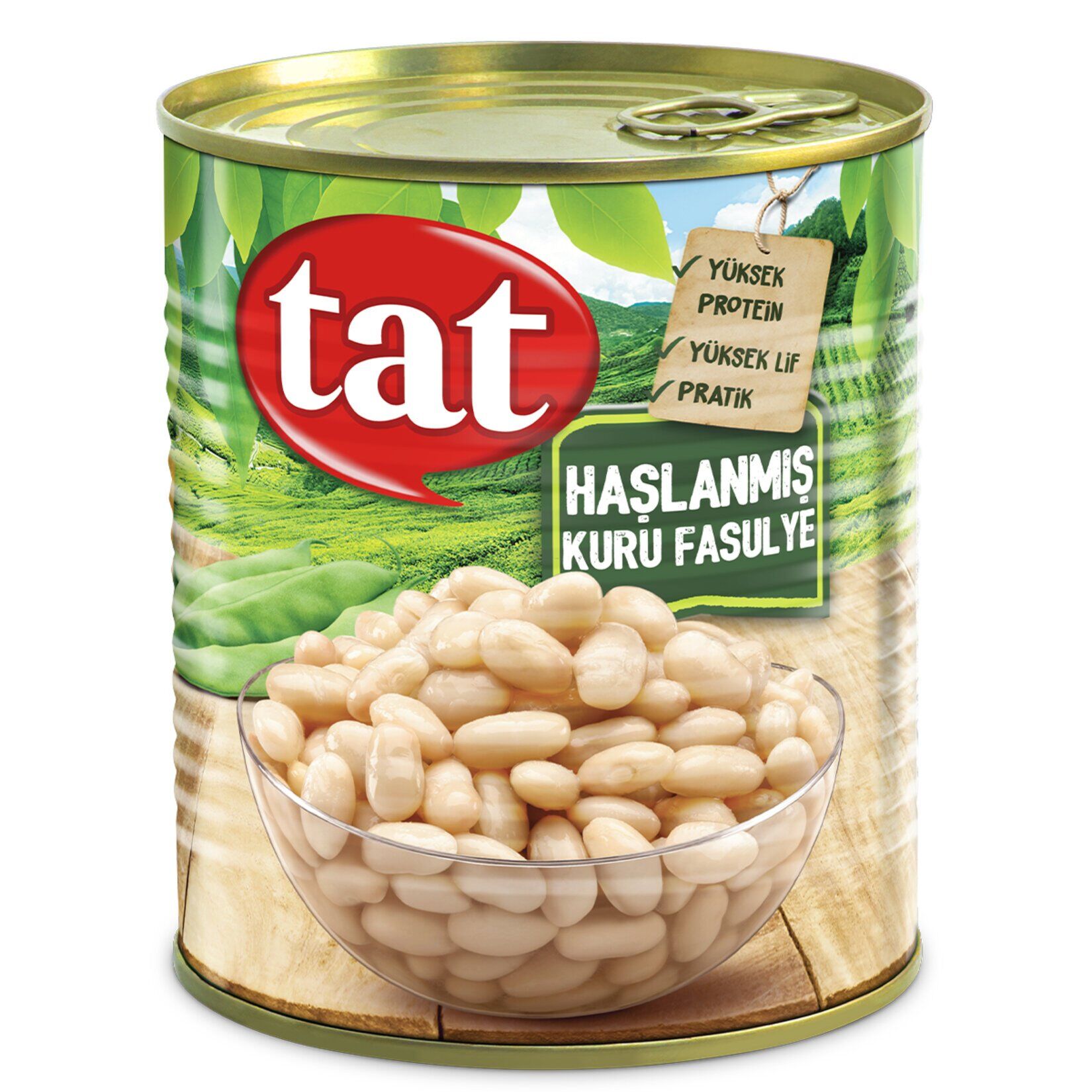 Tat Haşlanmış Fasulye 800 G