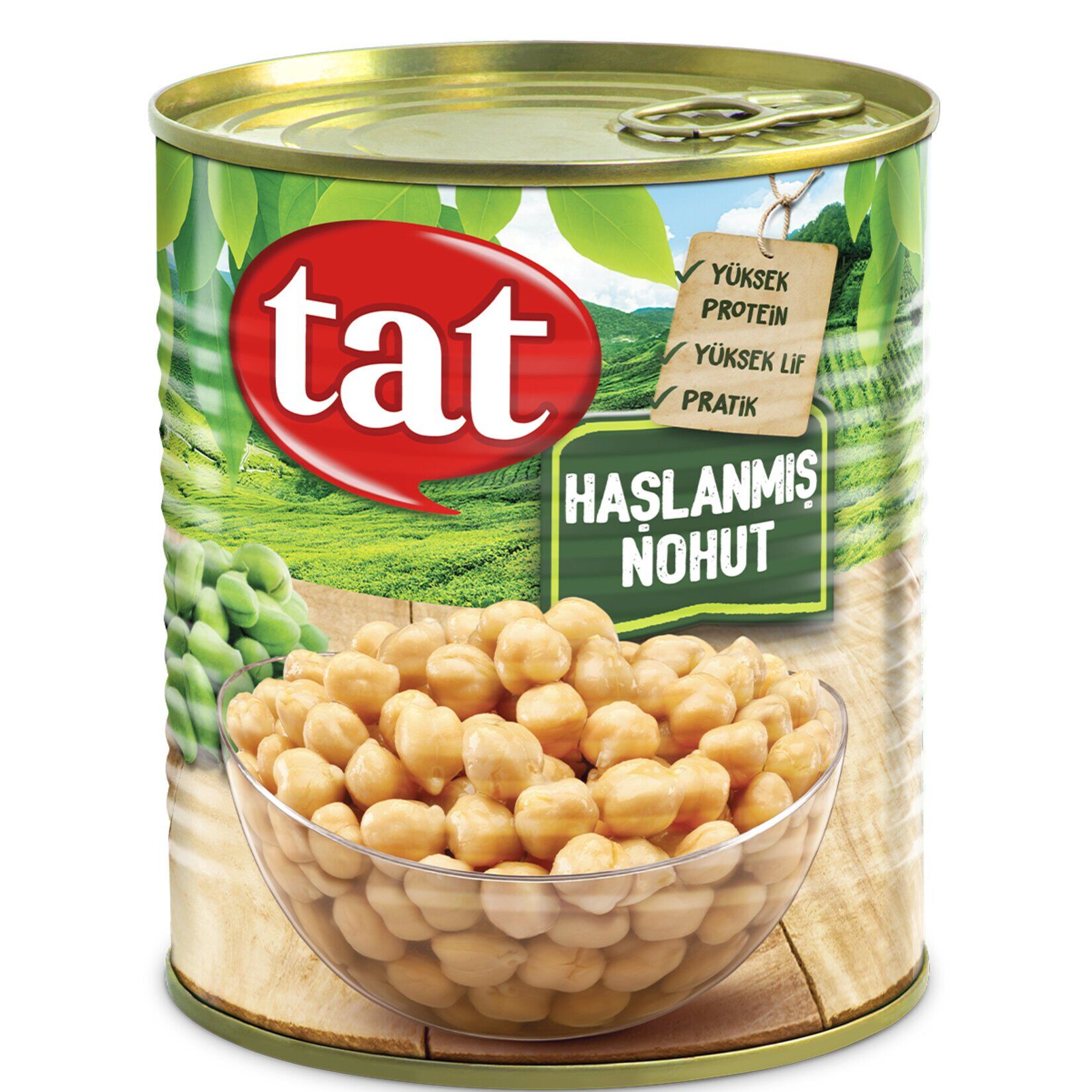 Tat Haşlanmış Nohut 800 G