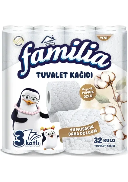 Familia Plus 32'li Tuvalet Kağıdı
