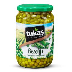 Tukaş Bezelye 680 G (Cam)