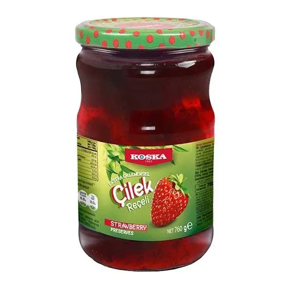 Koska 760 g Ekstra Geleneksel Çilek Reçeli
