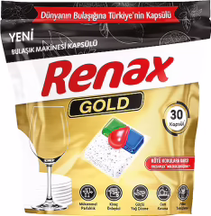 Renax Gold Bulaşık Makinesi Tableti 30'lu