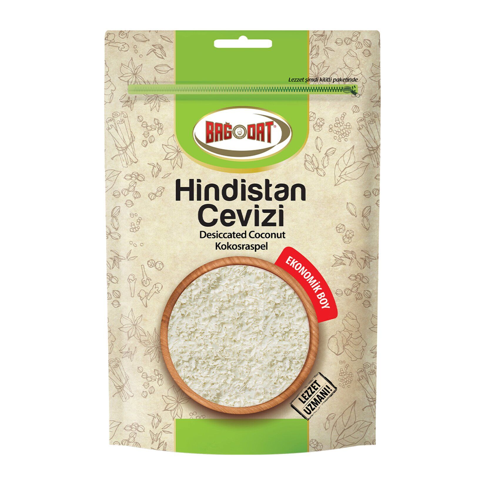 Bağdat Hindistan Cevizi Eko 160 G