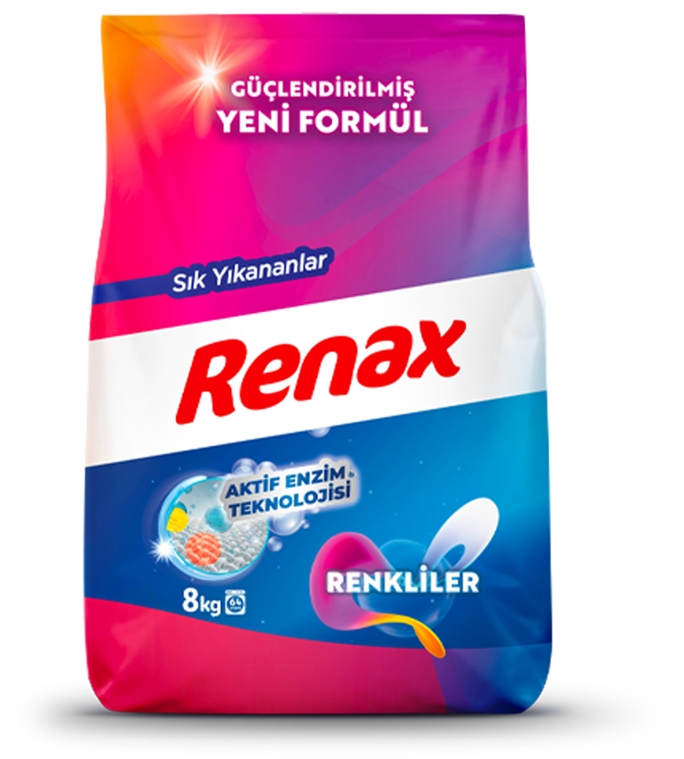 Renkliler için 8 kg Renax
