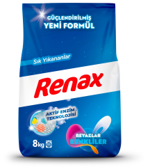 Beyazlar ve Renkliler 8 kg Renax