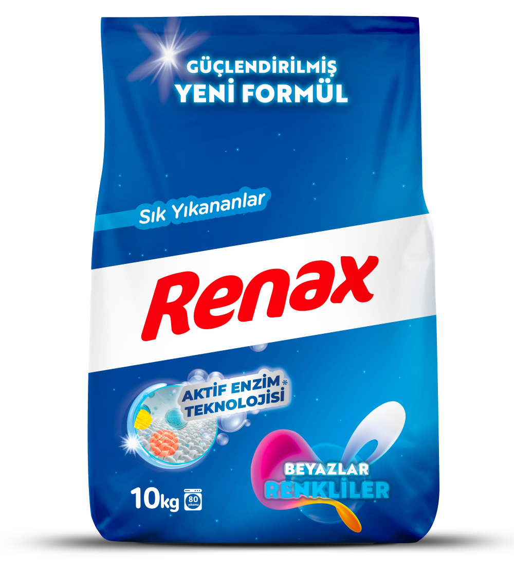 Beyazlar ve Renkliler 10 kg Renax