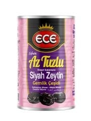 3/2 TENEKE ECE AZ TUZLU SİYAH ZEYTİN NET AGIRLIK 1200 GR SÜZME AĞRLIK 800 GR