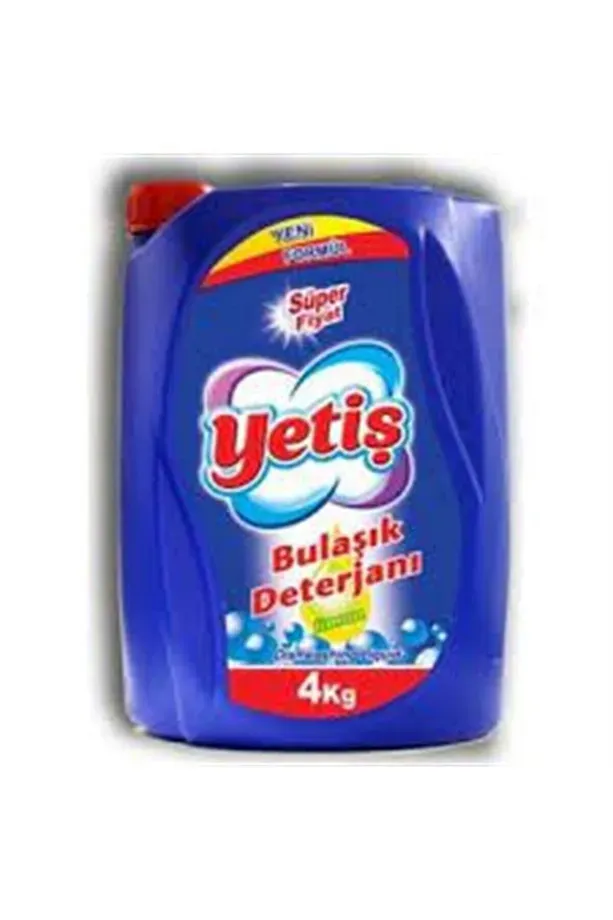 YETİŞ Yetiş Sıvı Bulaşık Deterlanı Limonlu 4 Kg