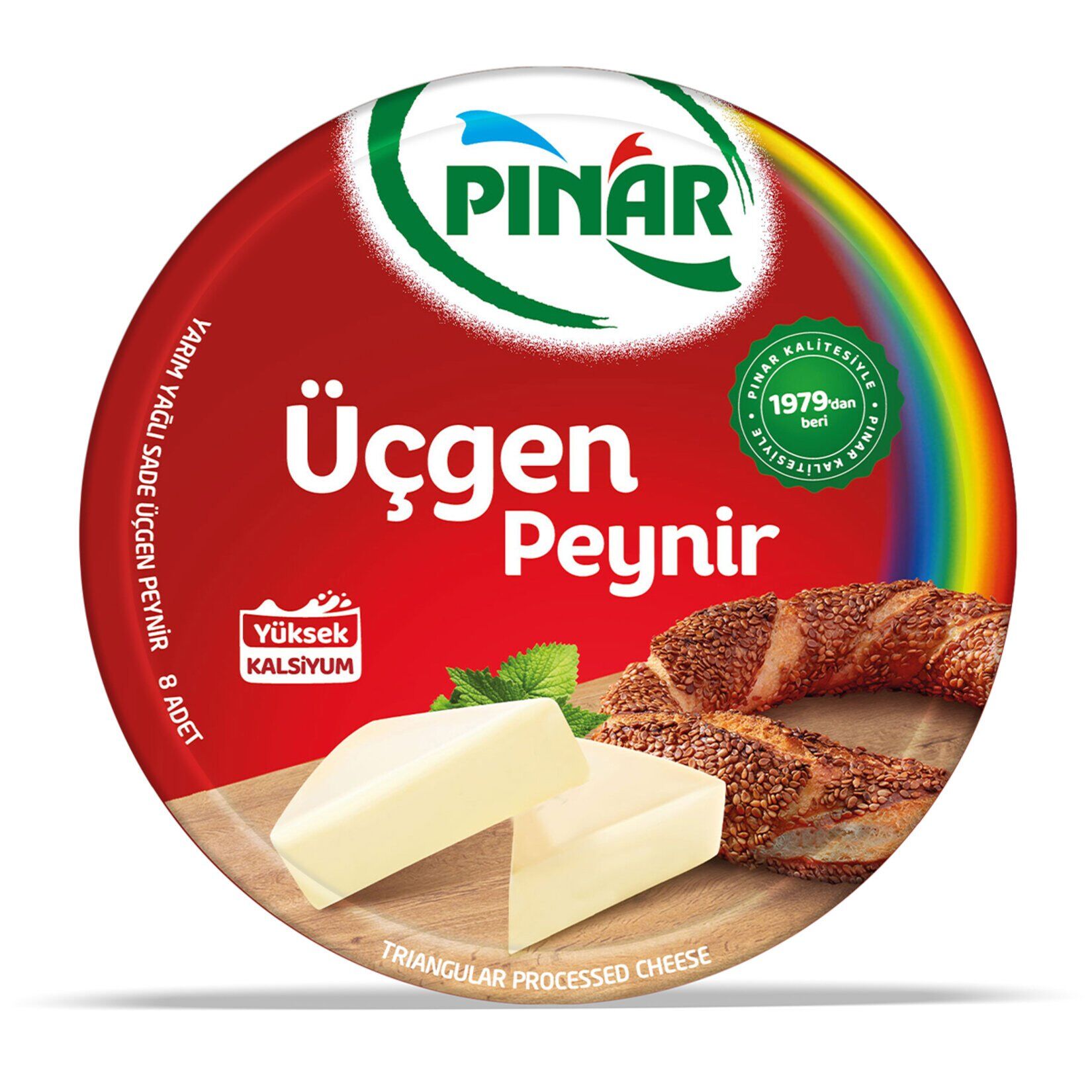 Pınar Üçgen Peynir 8'li 100 G