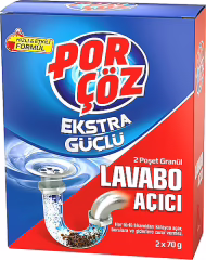 Porçöz Granül Lavabo Açıcı 2x70 gr