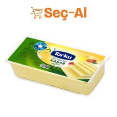 Torku Tam Yağlı Taze Kaşar Peyniri 600 G