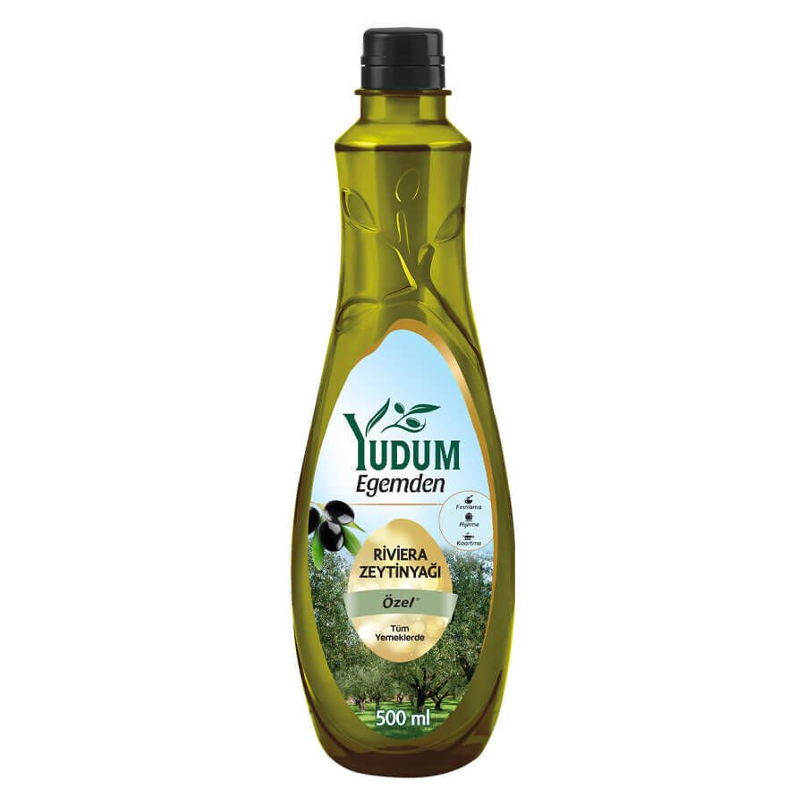 Yudum Egemden Riviera Zeytinyağı 500 ml Pet 1 Koli
