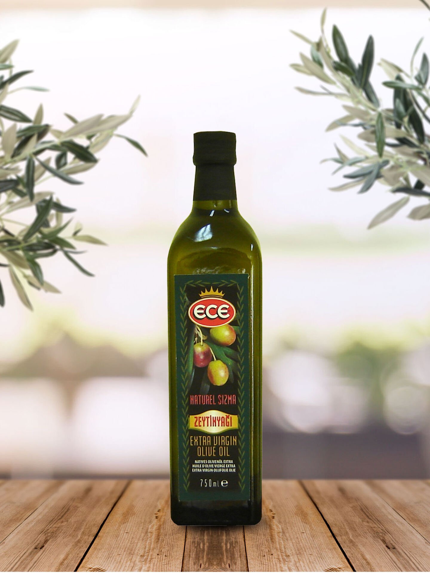 750 ML CAM ECE NATÜREL SIZMA ZEYTİNYAĞI