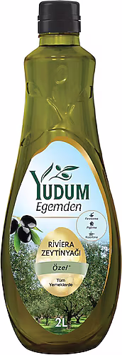Yudum Egemden Riviera Zeytinyağı 2 lt