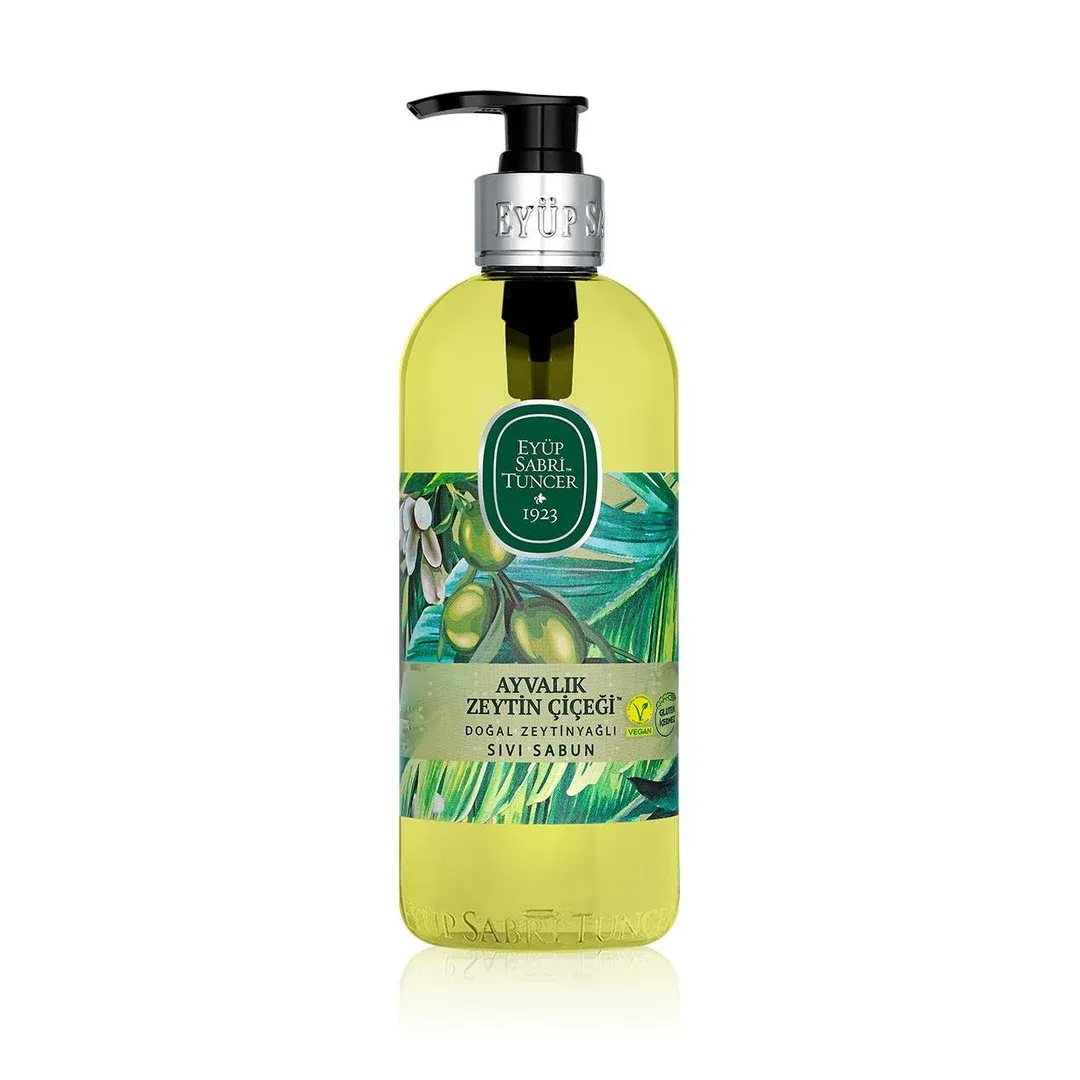 Ayvalık Zeytin Çiçeği Doğal Zeytinyağlı Sıvı Sabun 500 ml