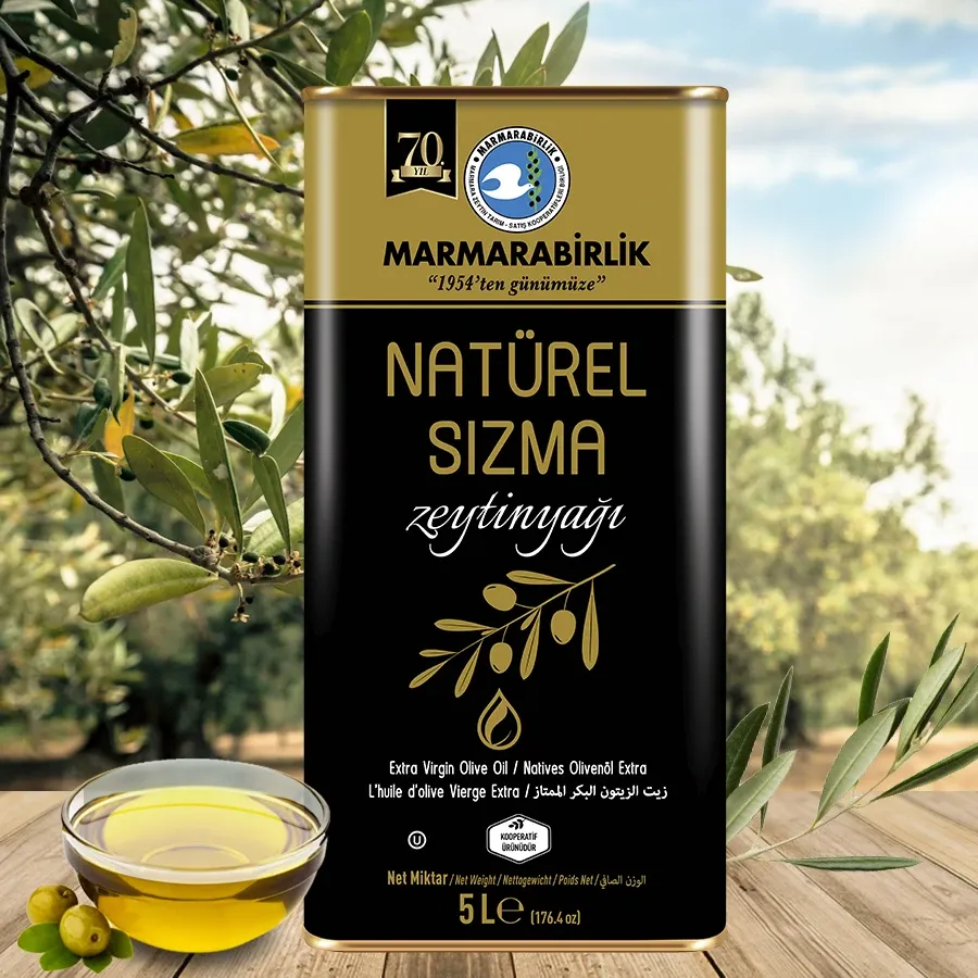 Marmara birlik Natürel sızma zeytin yağı 5 L