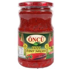 Öncü Biber Salçası Tatlı Cam 700 G
