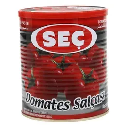 Seç 830 gr Teneke Kutu Az Tuzlu Domates Salçası