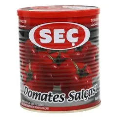 Seç 830 gr Teneke Kutu Az Tuzlu Domates Salçası