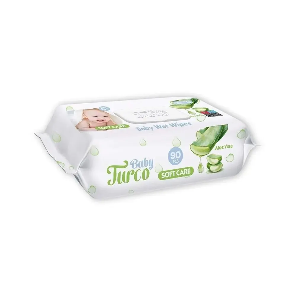 Baby Turco Soft Care Aloe Vera 90 Adet Islak Bebek Havlusu