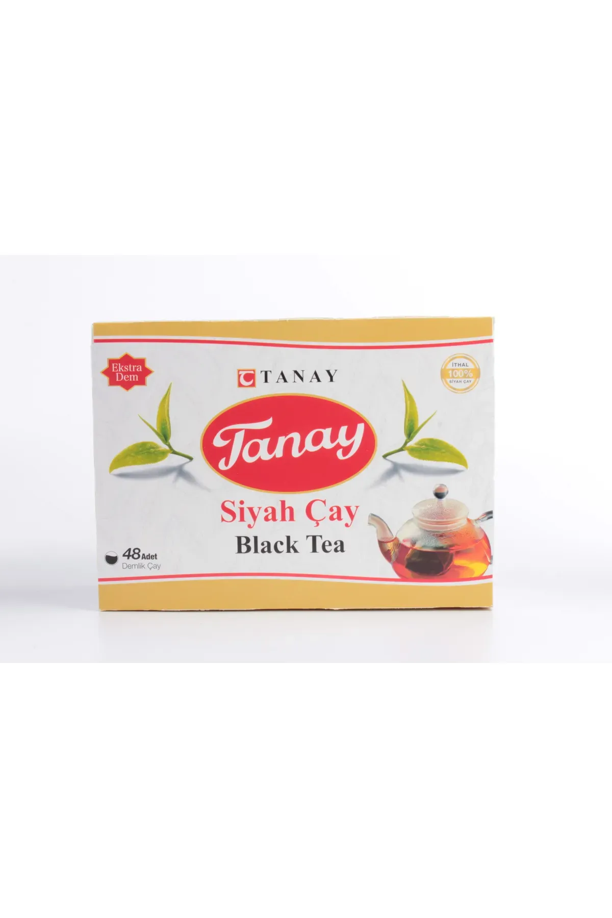 Tanay Demlik Poşet Çay 3 gr X 48 Li 144 gr Yaprak Çayı