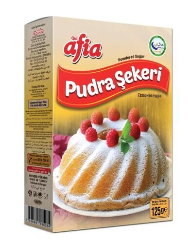 Afia  Pudra Şekeri 125 Gr