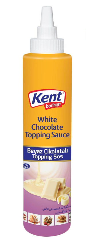 Kent Boringer 750g Beyaz Çikolatalı Topping Sos