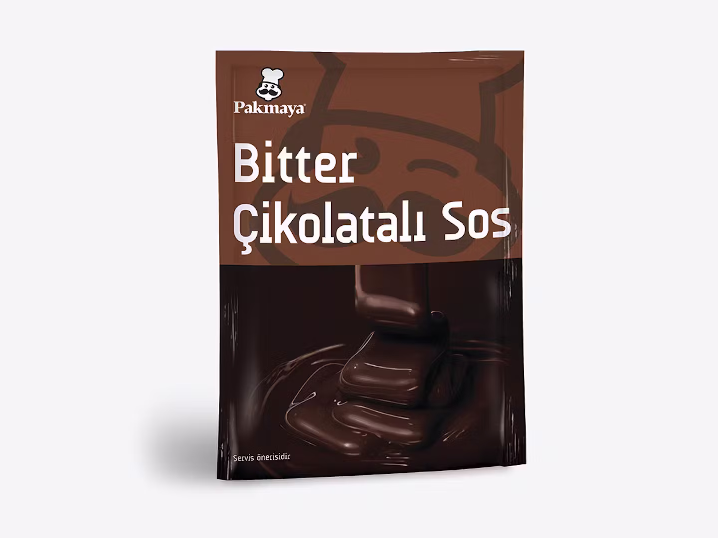 Pakmaya  Bitter Çikolatalı Sos (122 g)