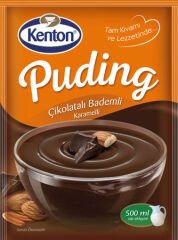 Kenton Çikolatalı, Bademli ve Karamelli Puding 100 Gr