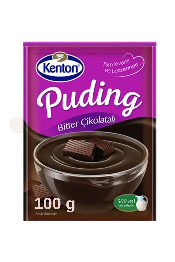 Kenton Bitter Çikoltalı Puding 100 g
