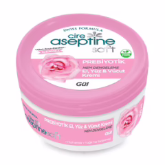 Cire Aseptine Soft Gül Özlü Nem Dengeleyici, Besleyici Prebiyotikli Krem 100 ml