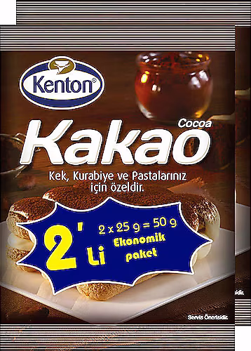 Kenton 25 gr 2'li Paket Kakao