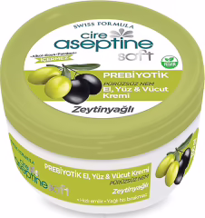 Cire Aseptine Soft Zeytinyağlı Nemlendirici Pürüzsüzleştirici Prebiyotikli Krem 300 ml