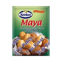Kenton İnst.Kuru Hamur Maya 10 Gr 3 Lü