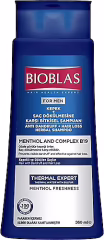 Bioblas Thermal Expert Mentol ve B19 360 ml Saç Dökülmesine Karşı Kepek Şampuanı
