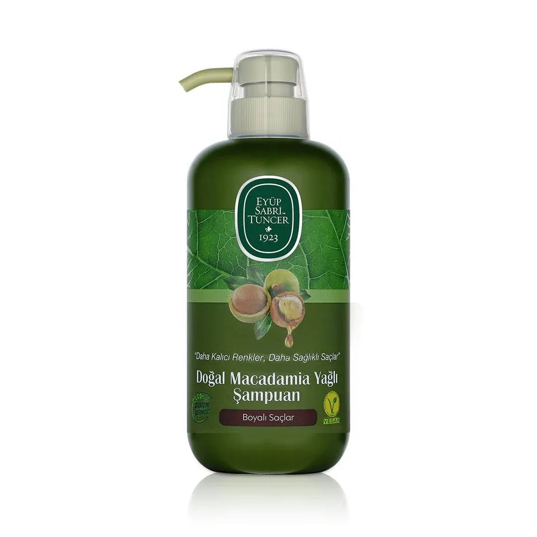 Eyüp Sabri TuncerDoğal Macadamia Yağlı Şampuan 600 ml
