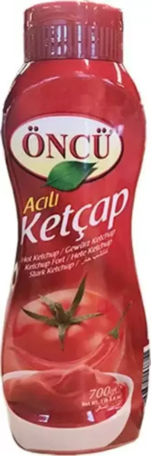 Öncü Ketçap 700 G Acılı