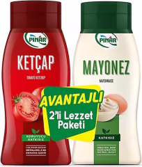 Pınar 600 gr Ketçap + 500 gr Mayonez