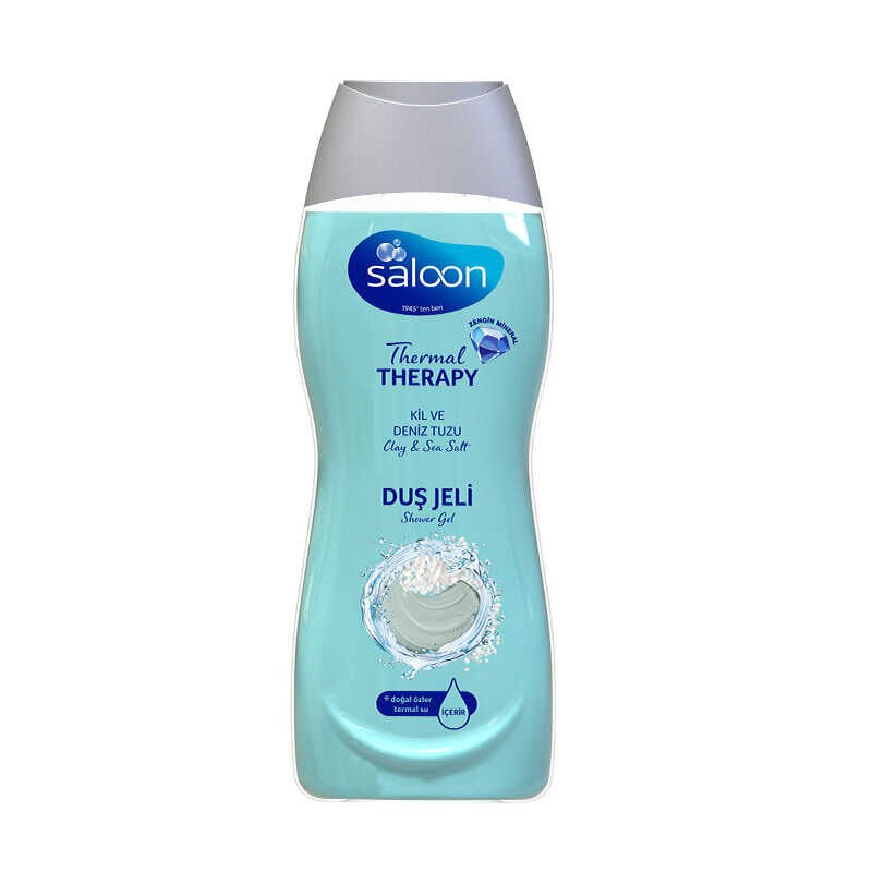 Saloon Thermal Therapy Duş Jeli Kil & Deniz Tuzu 450ML