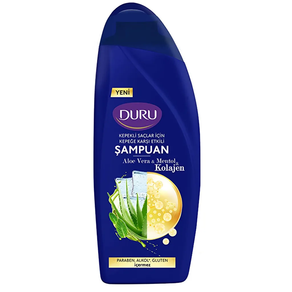 Duru Şampuan Kolajen & Aloe & Mentol 500 ml