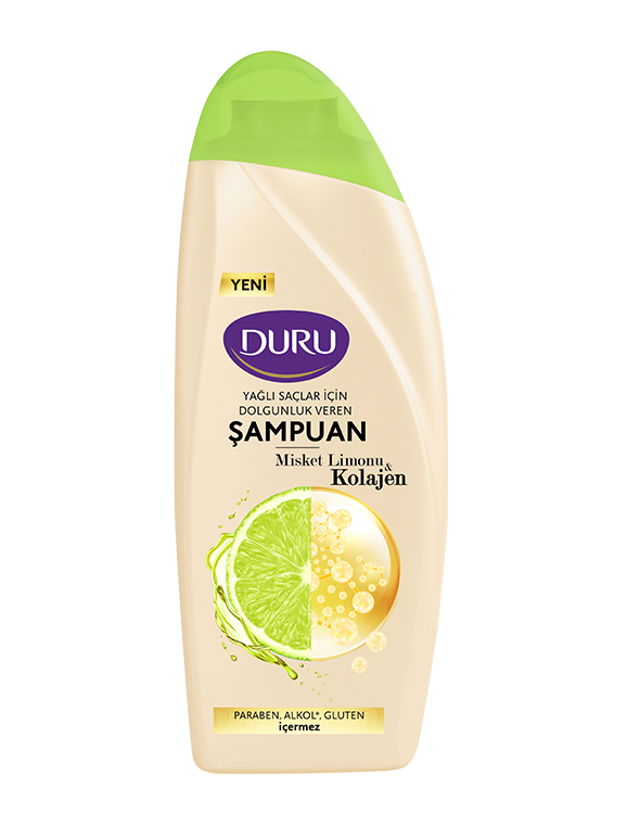 Duru Misket Limonu&kolajen Yağlı Saçlar Için Şampuan 500 Ml