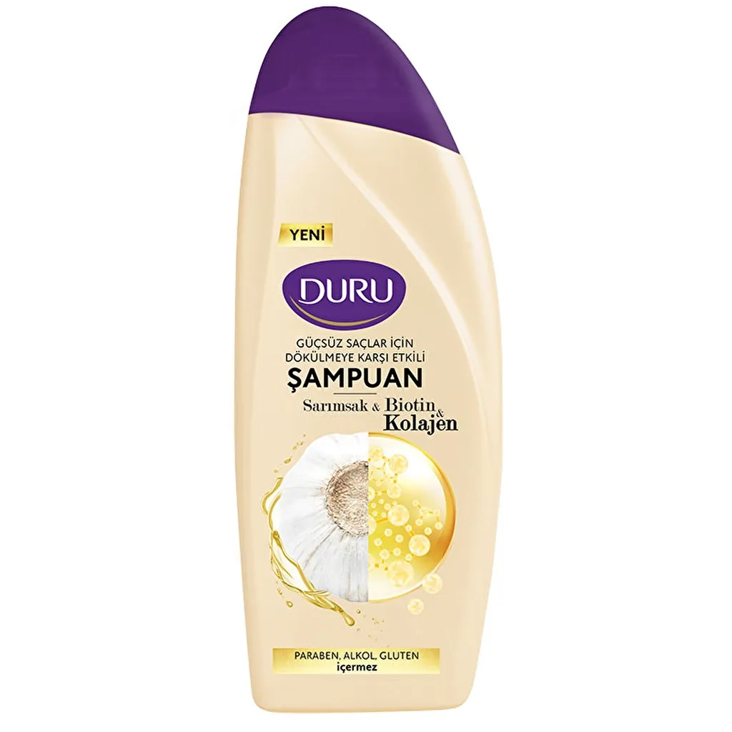 Duru Şampuan Biotin & Sarımsak & Isırgan 500 ml