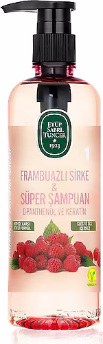 Eyüp Sabri Tuncer Frambuazlı Sirke 500 ml Sülfatsız Kepek Şampuanı