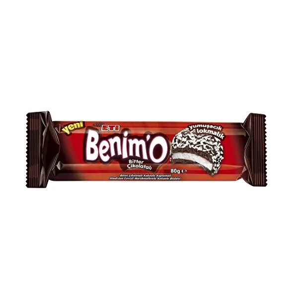 Eti Benimo Bitter Çikolatalı 80 g
