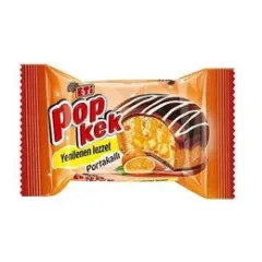 Eti 60 gr Portakallı Popkek
