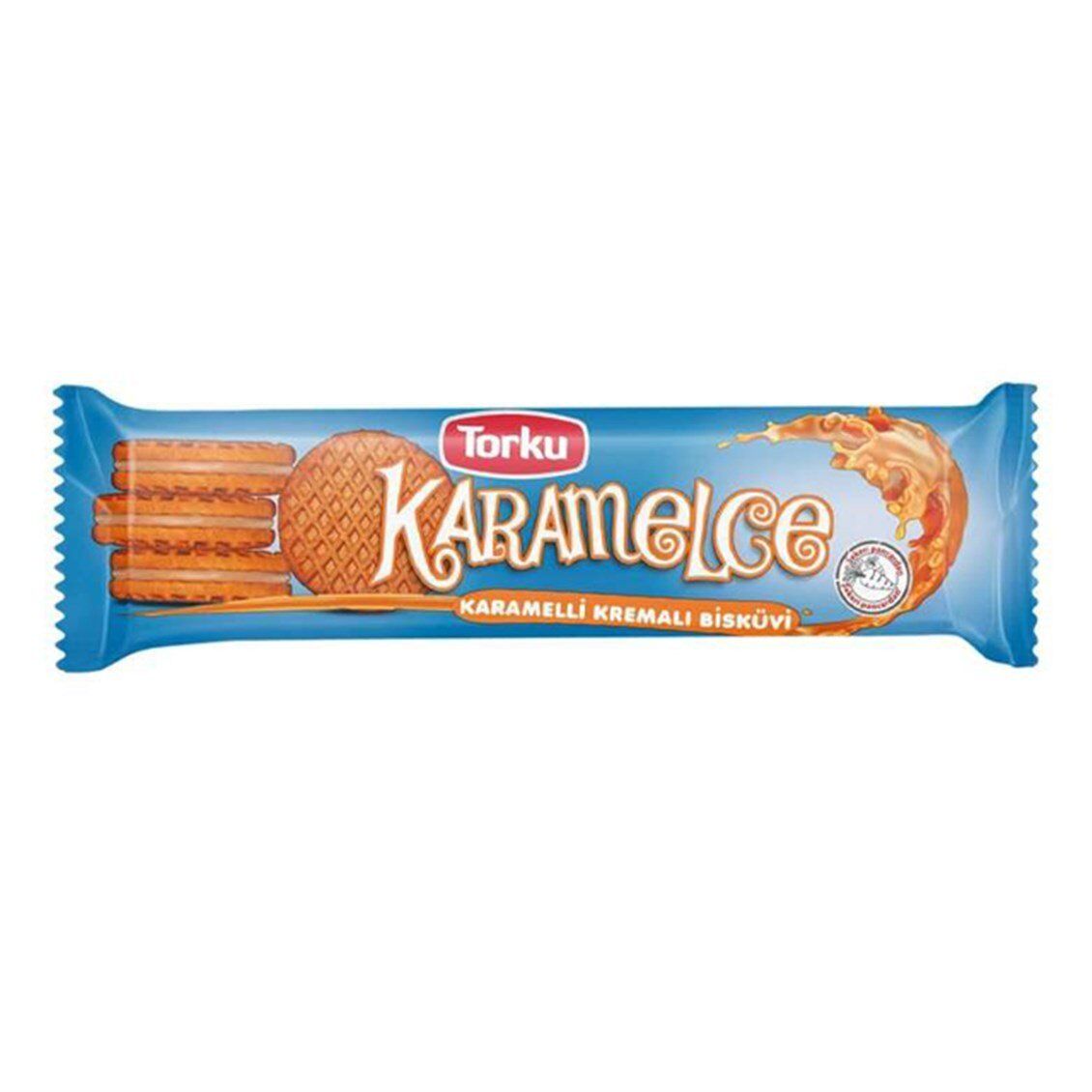 Torku Karamelce Karamelli Kremalı Bisküvi 100 gr